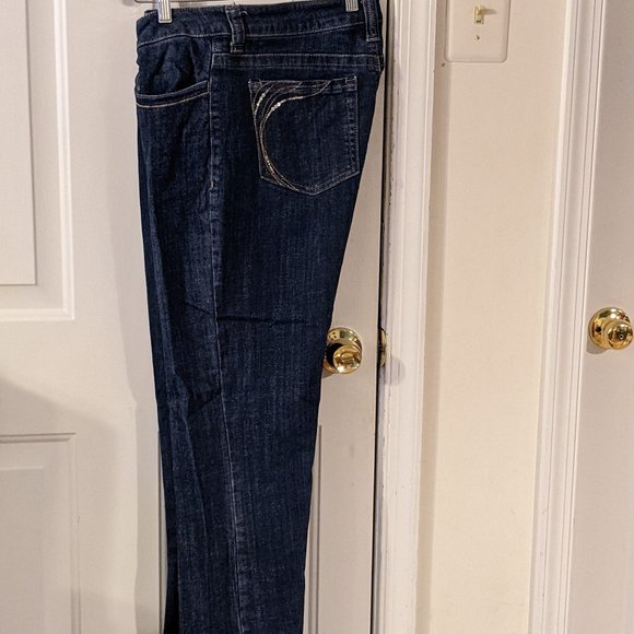 lee slender secret lower on the waist jeans